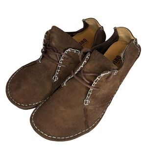 Clarks Originals Desert Trek‎ Brown Suede Lace-Up Shoes Women's 9M Crepe Sole